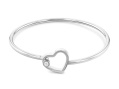 Tommy Hilfiger Armreif Minimal Hearts Silber
